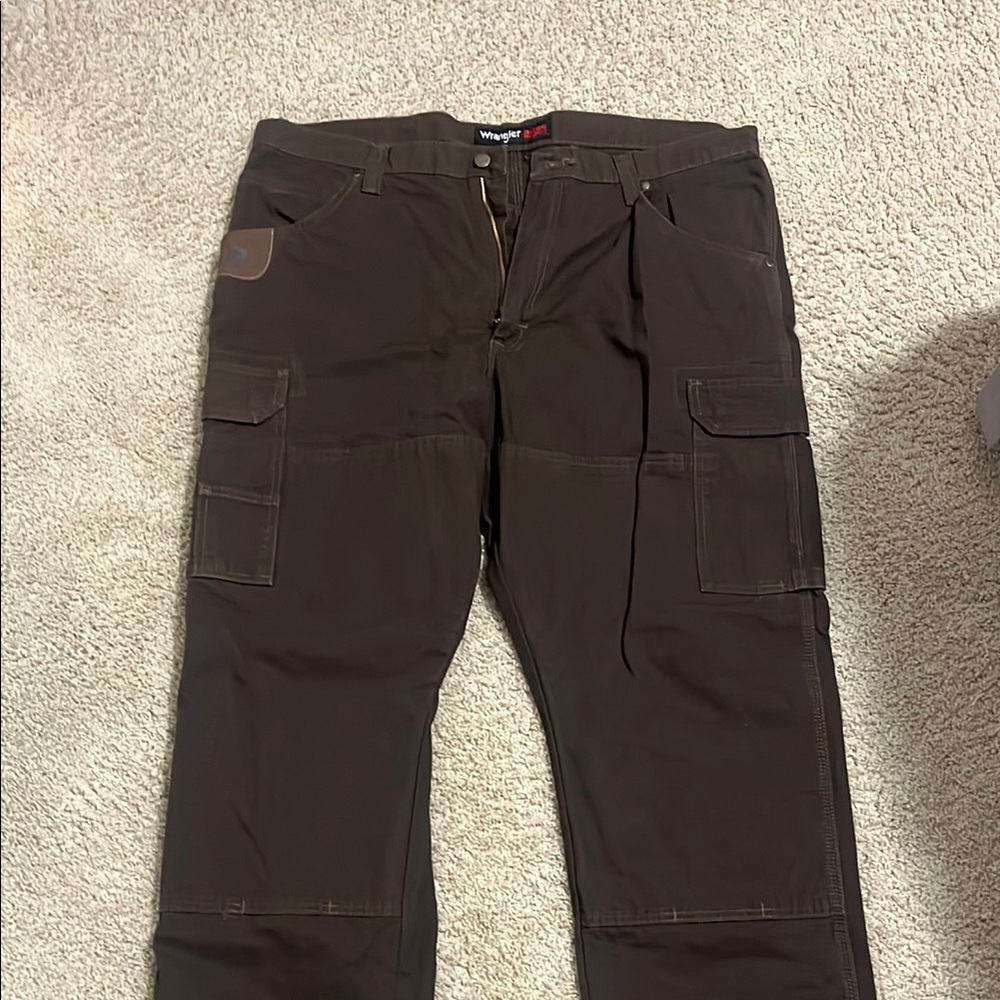Wrangler Biggs workwear brown pants
